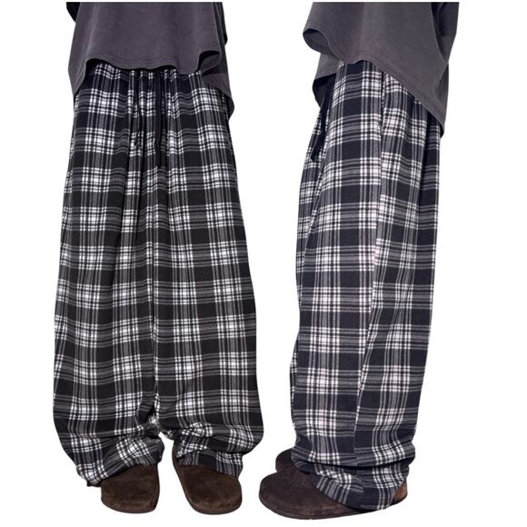 Baggy Fit y2k Stafford PJs Pajamas XXL Skater Style Type Wide Leg - Picture 1 of 9